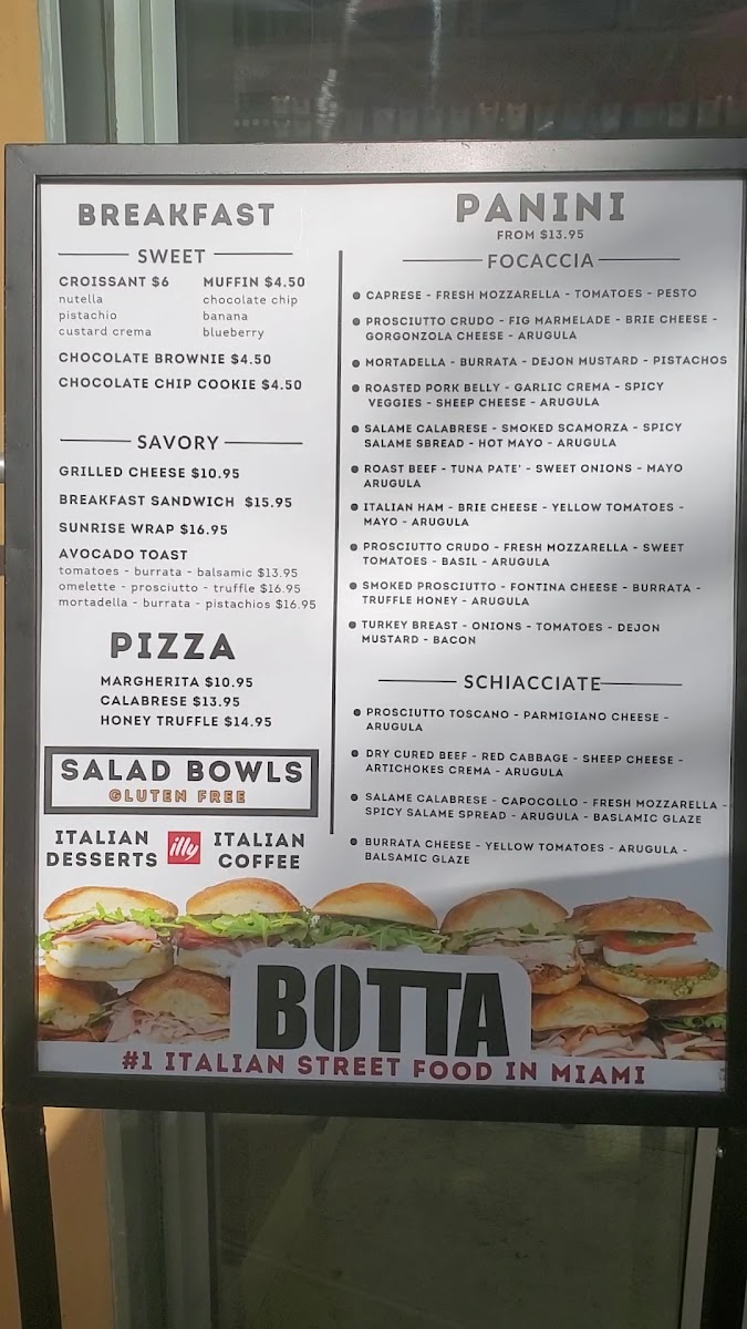 BOTTA Italian Street Food Menu - Image 4