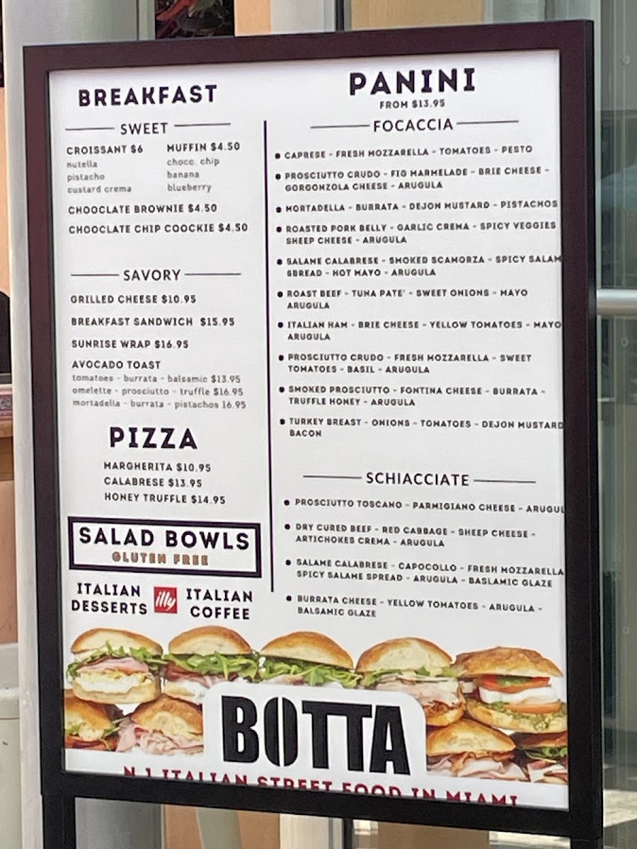 BOTTA Italian Street Food Menu - Image 5